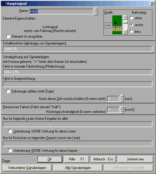 Dialog Hauptsignal (BAHN 3.85r3)